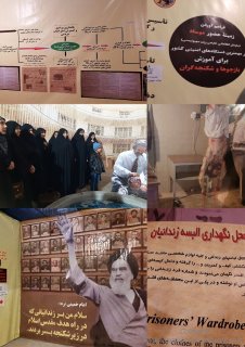 اردوی یک روزه و بازدید طلاب از موزه عبرت ایران